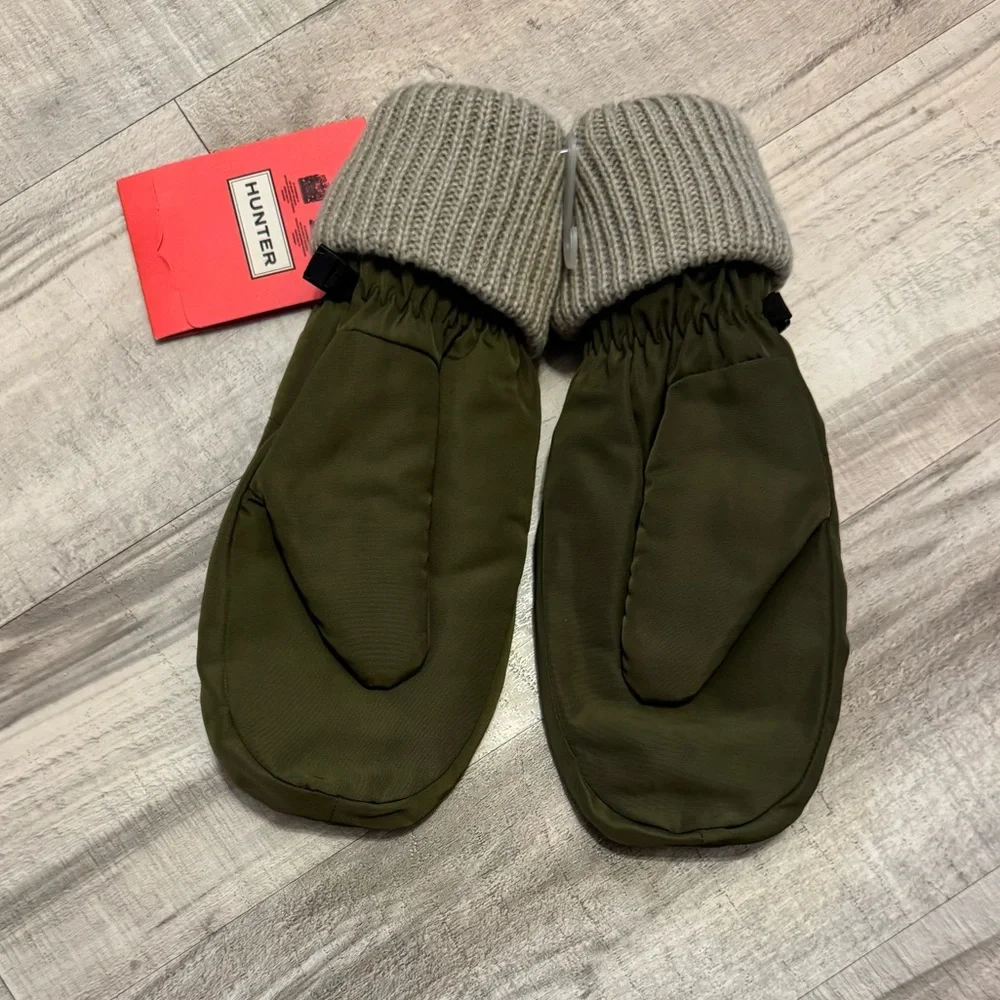 Hunter Quilted Logo Mittens